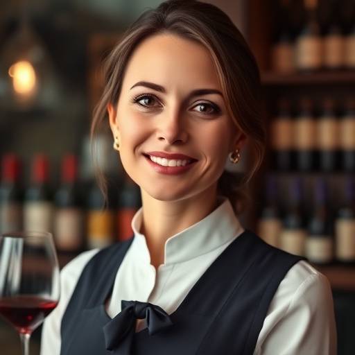 Portrait de Sophie Dubois, sommelière et instructrice du cours Accords Mets et Vins