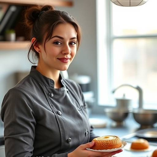 Portrait de Sophie Dupont, chef pâtissière et instructrice du cours